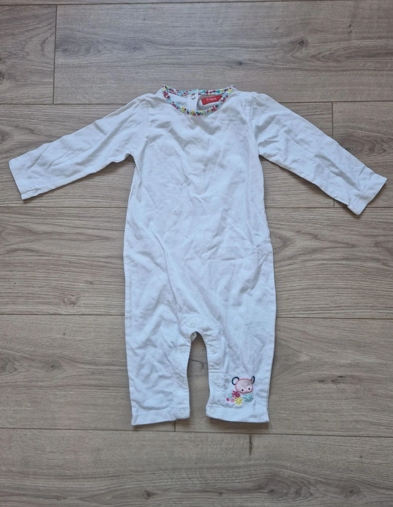 🌼 Pyjama d’été bébé fille – Tissaia – 12 mois – bon état